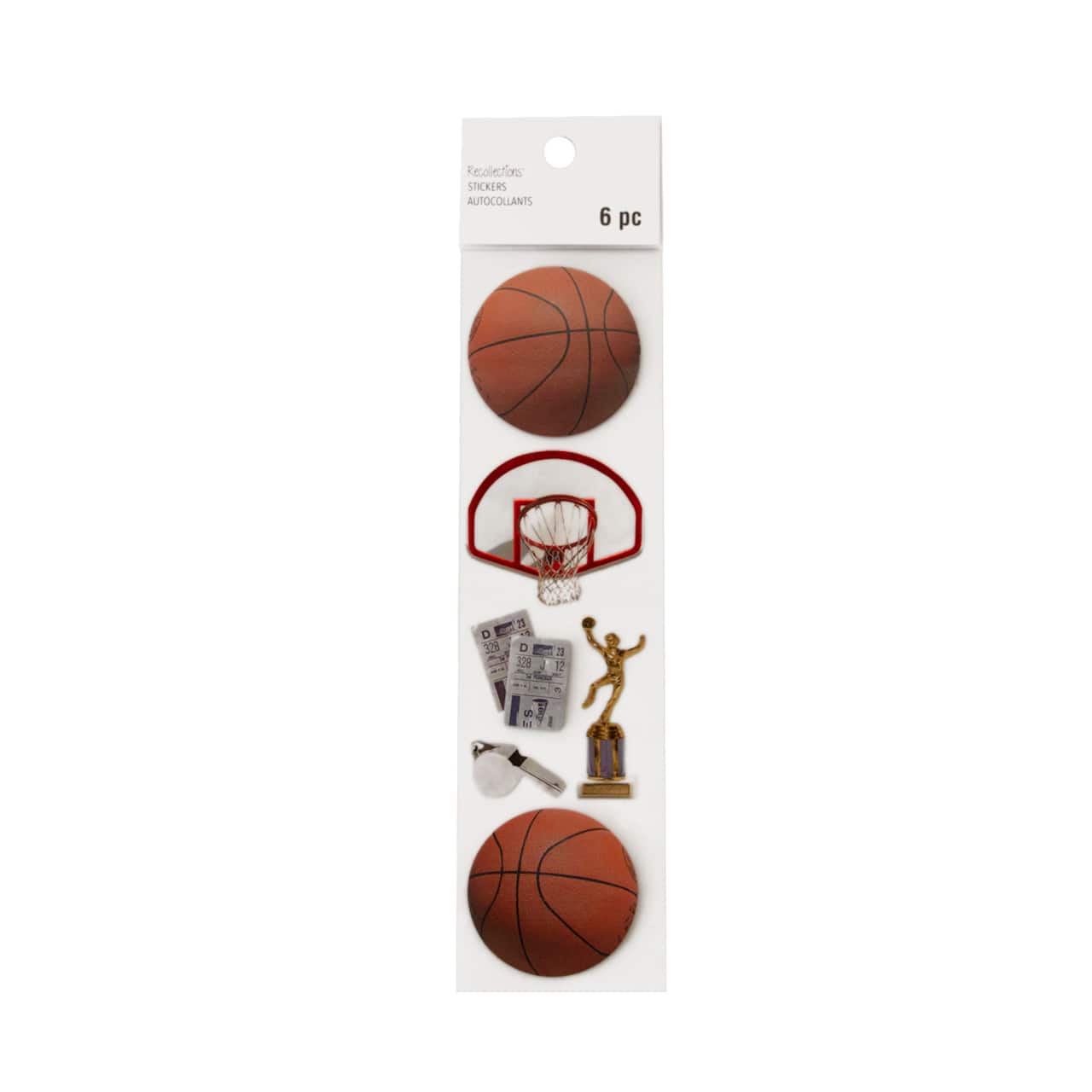 Basketball Stickers by Recollections™